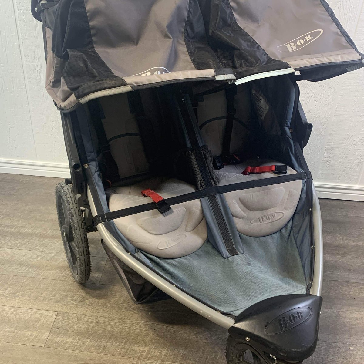 double bob jogging stroller BOB Revolution Duallie Stroller, 2016, Black, Flex