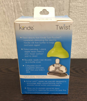 Kiinde Active Latch Natural Feeding Nipples - Slow Flow