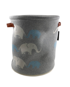 used Safavieh Effy Elephant Grey Storage Basket