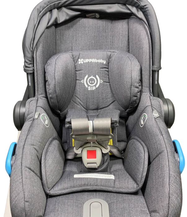 secondhand UPPAbaby MESA Infant Car Seat, 2022, Jordan (Charcoal Melange)