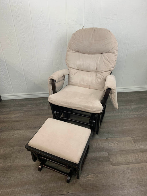 used Shermag Glider And Ottoman