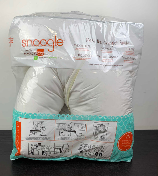 secondhand Leachco Snoogle Total Body Pillow