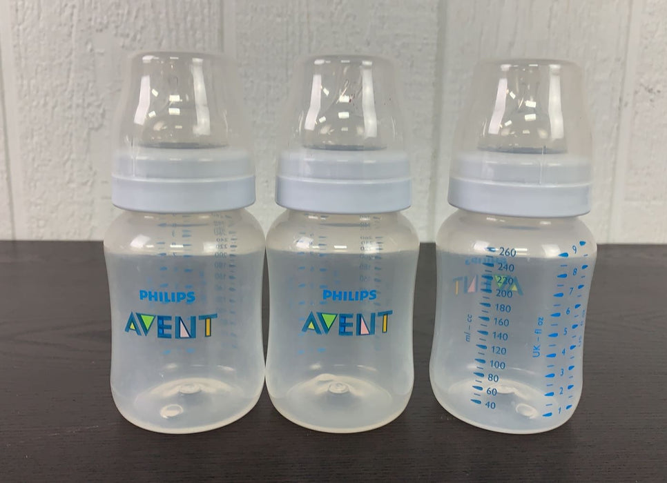 Shop Philips Avent Anti Colic Wide Neck Bottles, 9oz, 3 Pack at GoodBuy Gear