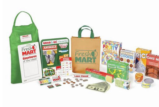 used Melissa & Doug Fresh Mart Grocery Store Companion Collection