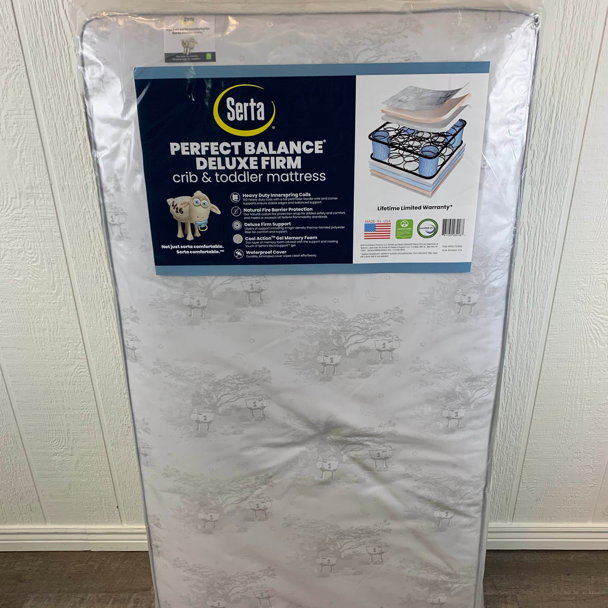 Serta Perfect Balance Deluxe Firm Crib Mattress1