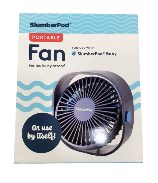 secondhand SlumberPod 2.0 Sleep Canopy with Fan, Black with Gray