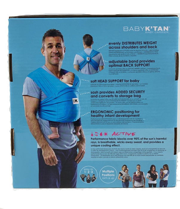 Shop Baby K'tan Baby Carrier, Black, Medium, Active at GoodBuy Gear