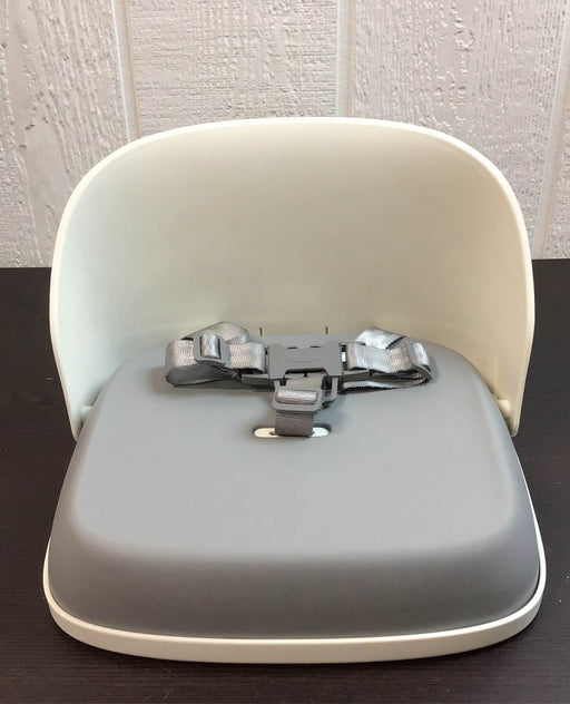 used OXO Tot Perch Booster Seat with Straps, Gray