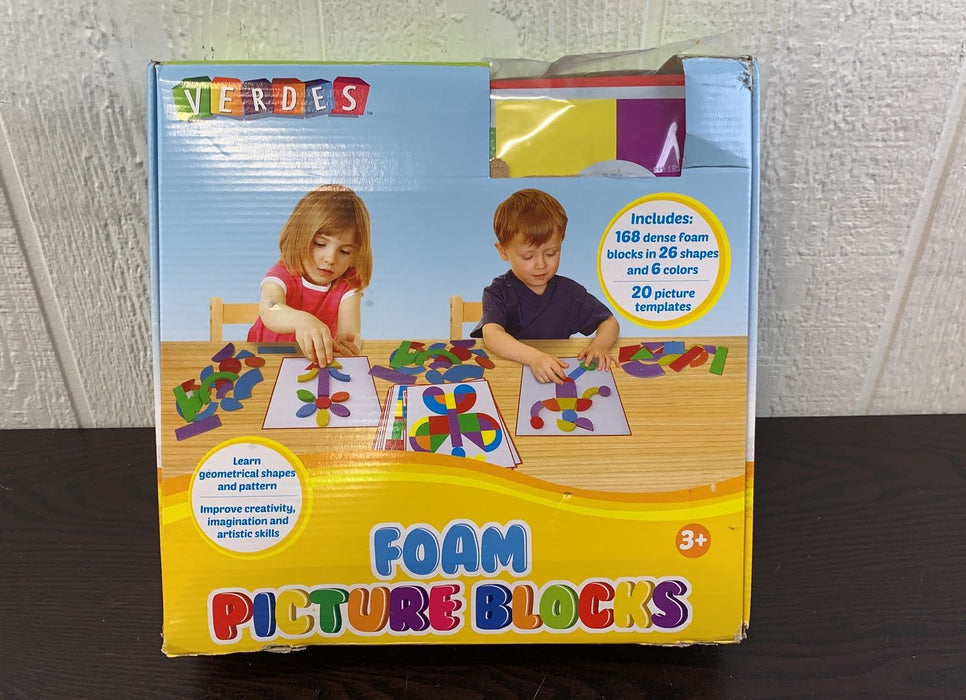 used Verdes Textured Foam Blocks