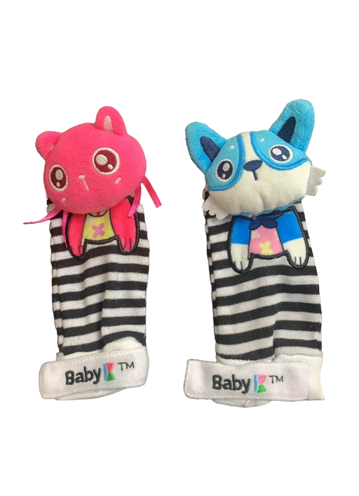 used BABY K Baby Rattle Socks