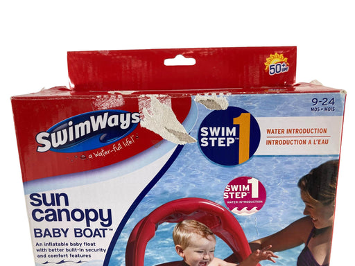 used SwimWays Sun Canopy Baby Boat