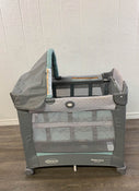 secondhand Graco Travel Lite Crib, With Stages