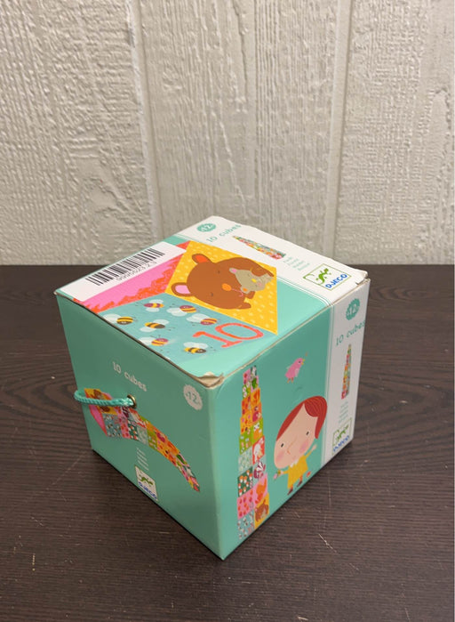 secondhand DJECO Nest And Stack Block Set, Forest