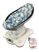 used 4moms MamaRoo Swing, Blue Plush