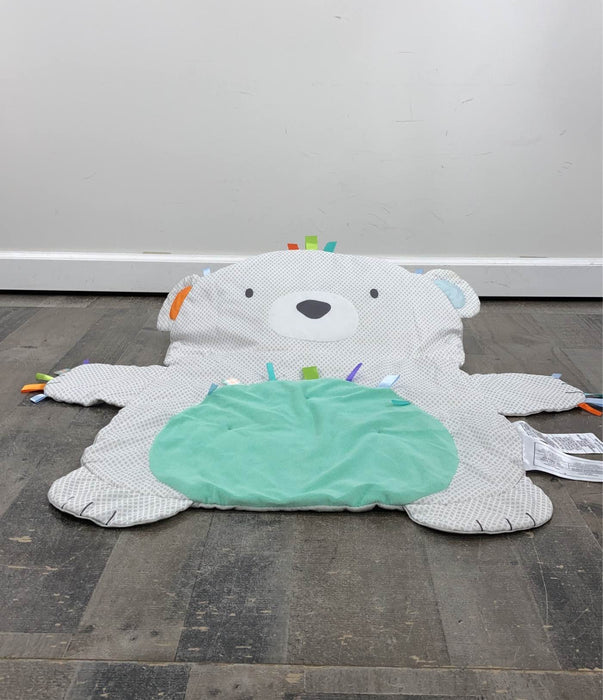 secondhand Bright Starts Tummy Time Prop & Play Mat, Polar Bear