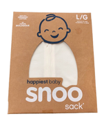 used Happiest Baby SNOO Sack, Large (18-25 lbs), Ivory