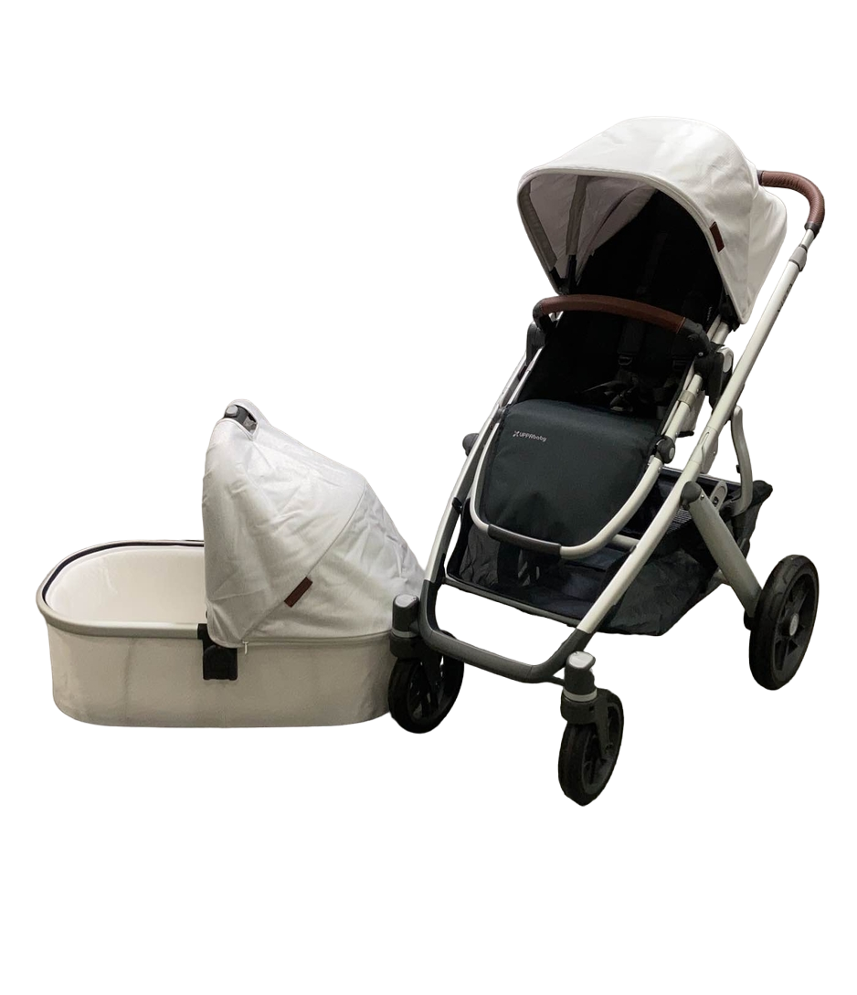 uppababy ca UPPAbaby VISTA V2 Stroller, 2021, Bryce (White Marl)