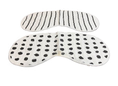 Shop Aden + Anais Boutique Silky Soft Burpy Bibs 2 Pack, Black Stripes/Dots at GoodBuy Gear