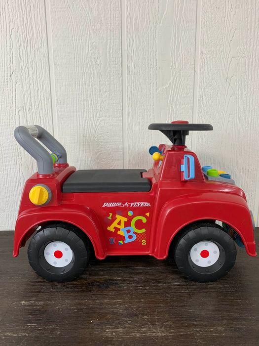 secondhand Radio Flyer Tinker Truck, Ride-on and Push Walker