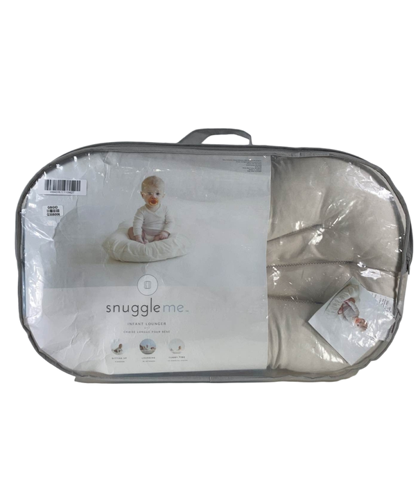 used Snuggle Me Organic Sensory Infant Lounger, Natural