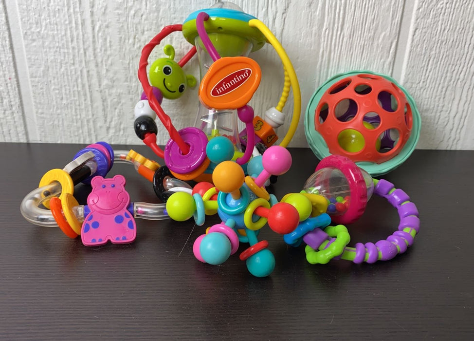 used BUNDLE Grasping Toys
