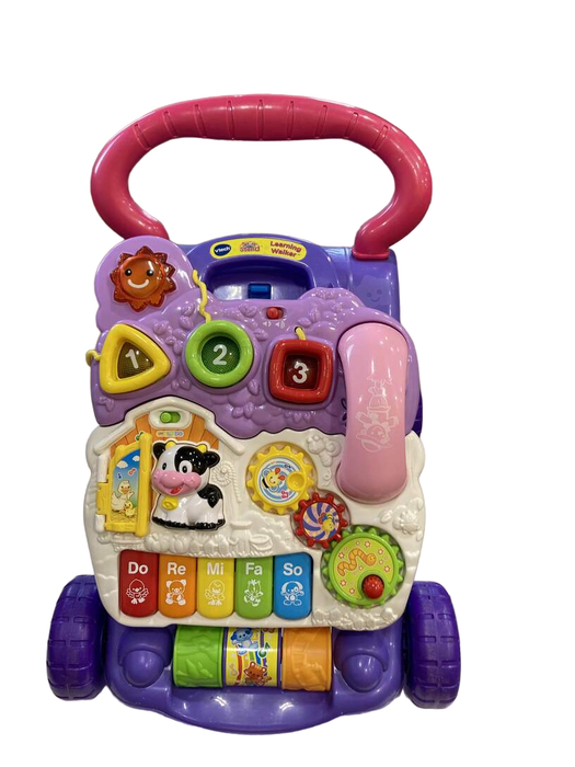 Shop VTech Sit-To-Stand Learning Walker, Lavender at GoodBuy Gear