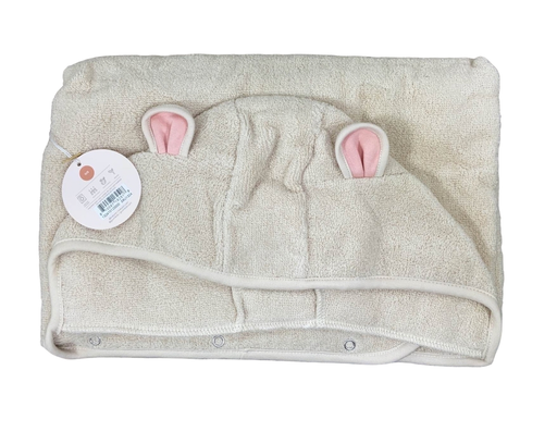 used Goumikids Cotton Terry Bear Hooded Bath Towel