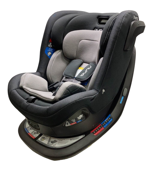 used Nuna Revv Rotating Convertible Car Seat, 2022, Caviar