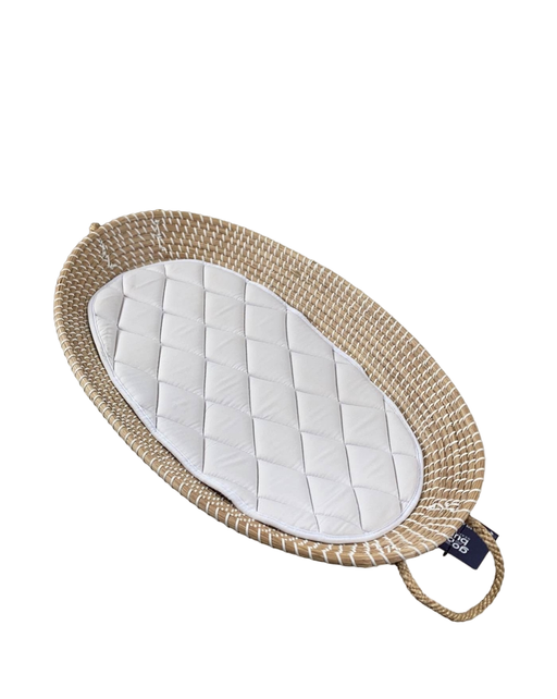 used Olli Ella Reva Seagrass Changing Basket