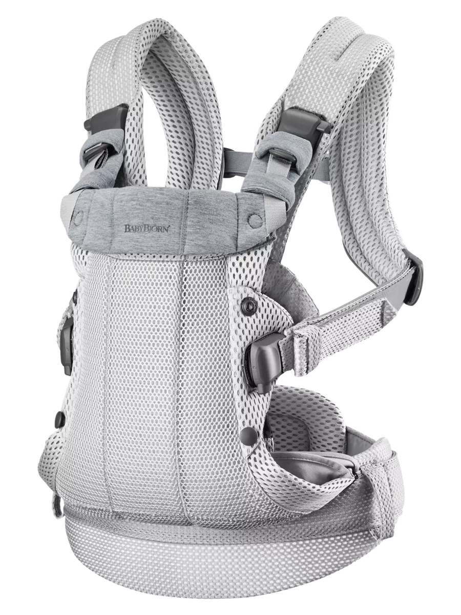 BabyBjorn Baby Carrier Harmony, 3D Mesh, Silver