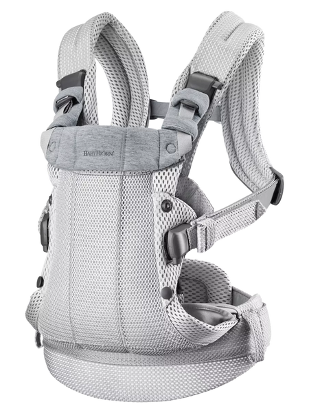 BabyBjorn Baby Carrier Harmony, 3D Mesh, Silver