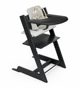 used Stokke Tripp Trapp Complete High Chair, Black, Nordic Grey