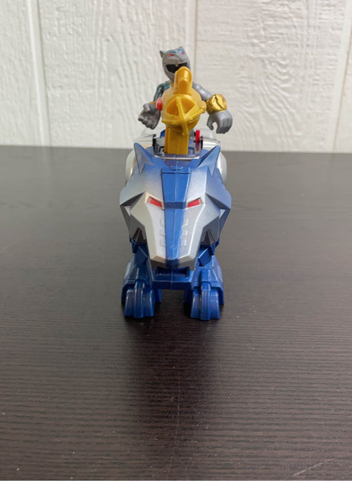 used Playskool Silver Ranger & Wolf Zord