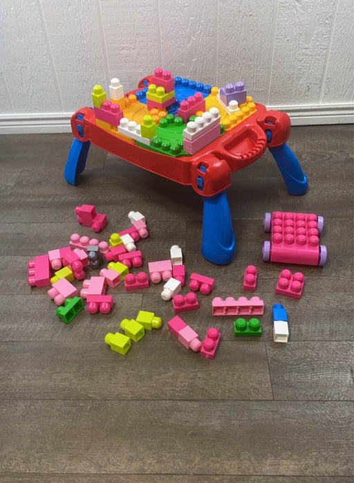 secondhand Mega Bloks Build ‘N Learn Table