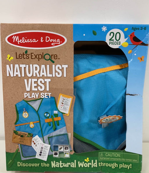 used Melissa & Doug Naturalist Vest Playset