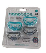 used Nanobébé Flexy Pacifier 4 Pack