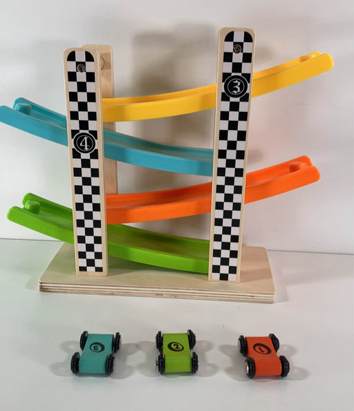 secondhand Top Bright Wooden Car Ramp Race Track