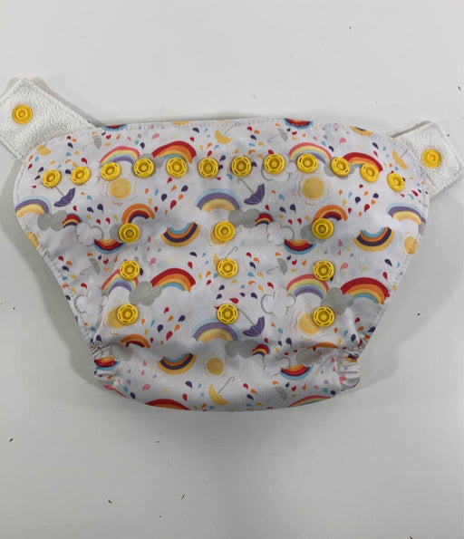 secondhand GroVia All In One Cloth Diapers, Rainbow Baby