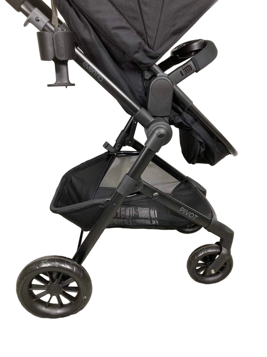 used Evenflo Pivot Modular Travel System Stroller, Casual Grey, 2022