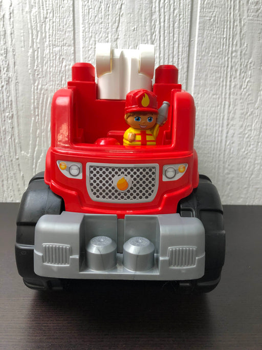 secondhand Mega Bloks Fire Truck Rescue Building Set