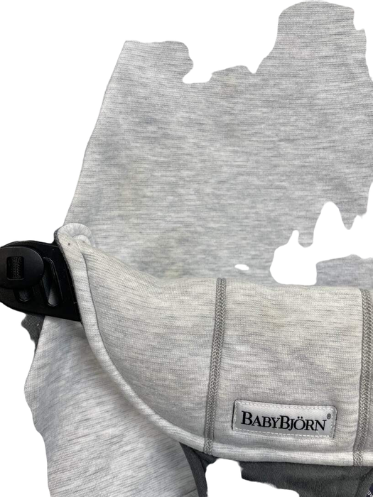 BabyBjorn Bouncer Balance, Dark Grey/Grey, Black Frame