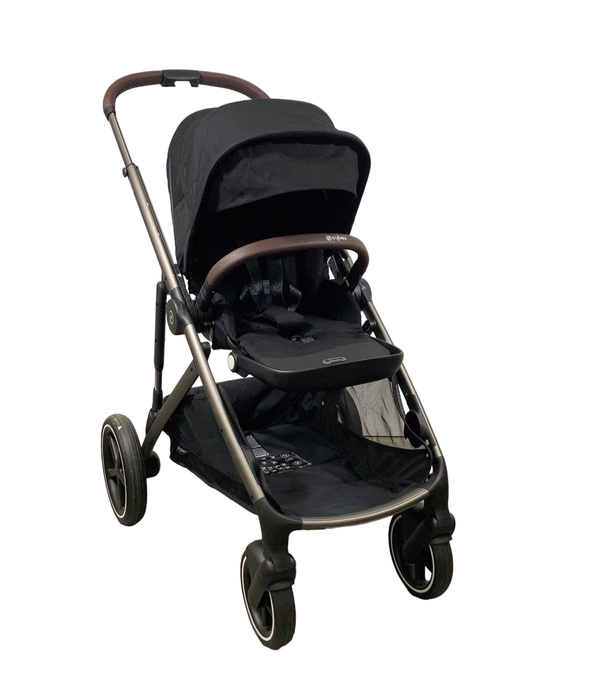 used Cybex Gazelle S Modular Stroller, 2023, Taupe Frame, Deep Black