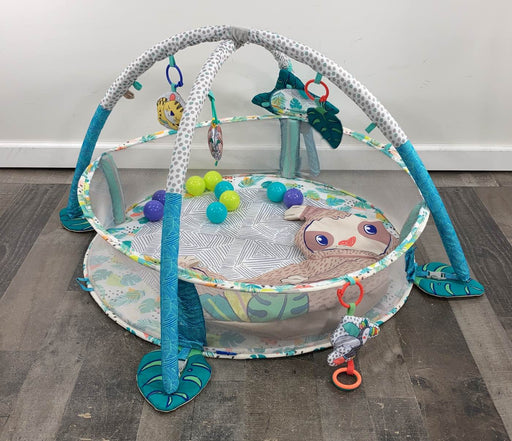 used Infantino 4-in-1 Jumbo Activity Gym and Ball Pit