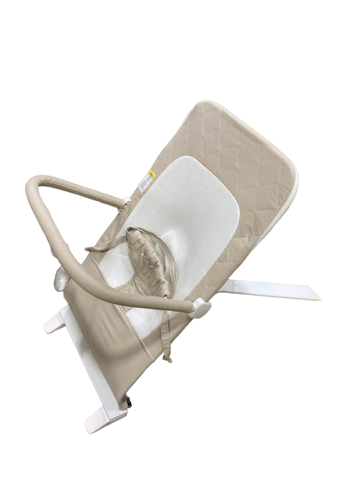 secondhand Baby Delight Go With Me Alpine Deluxe Portable Bouncer, Organic Oat