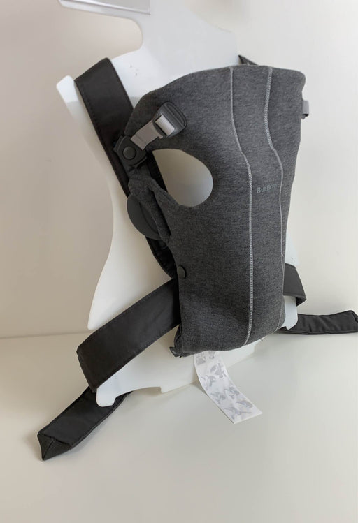 secondhand BabyBjorn Baby Carrier Mini, Dark Gray 3D Jersey