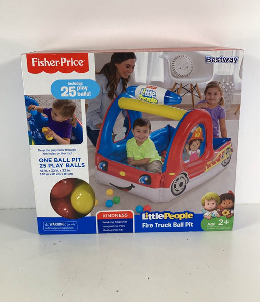 used Fisher Price Little People Fire Truck Ball Pit