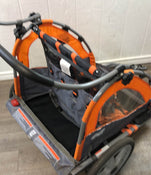 used InStep Double Bicycle Trailer With Stroller Kit