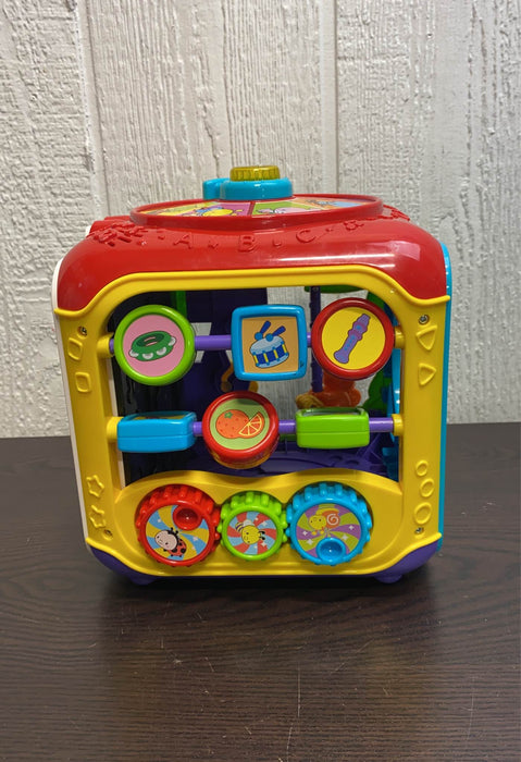 secondhand VTech Sort And Discover Activity Cube
