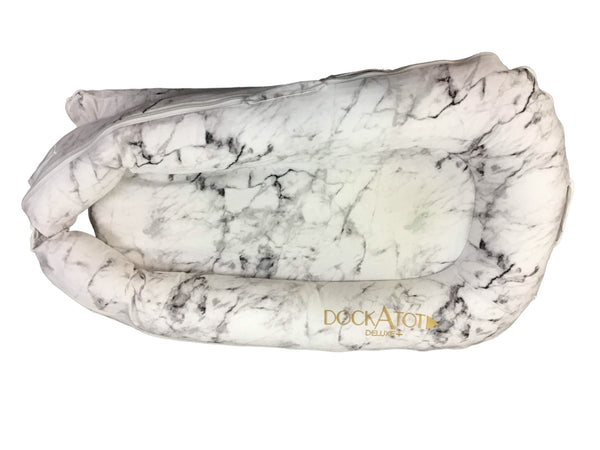 DockATot Deluxe+ Dock, Carrara Marble