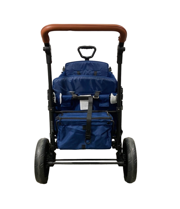 Wonderfold X2 Push + Pull Double Stroller Wagon, 2022, Sapphire Navy